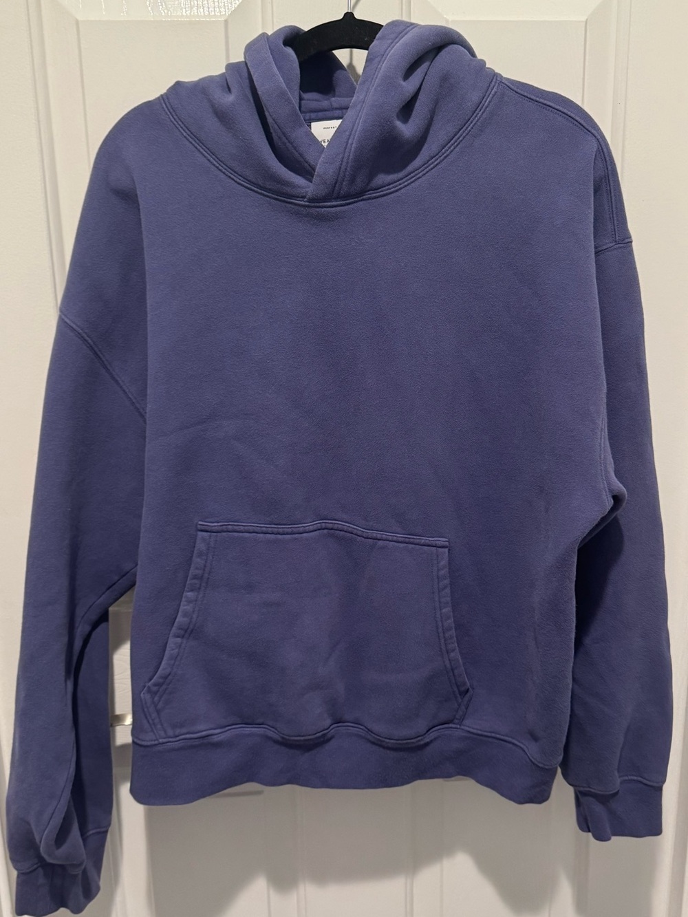 Aritzia Fleece Plush Pullover Blue Hoodie Size 2X